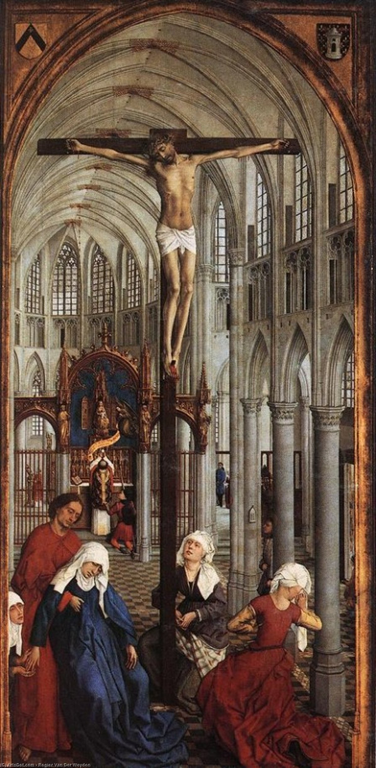 Seven Sacraments (central Panel) — Rogier Van Der Weyden