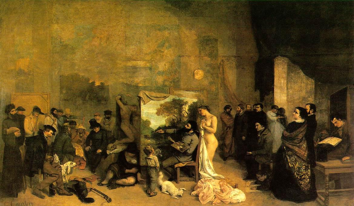 El Estudio Del Pintor — Gustave Courbet