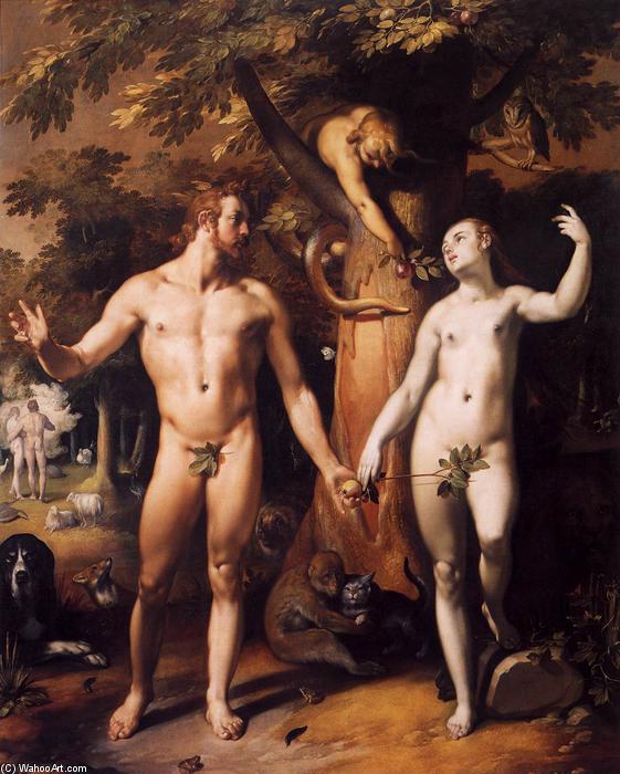 The Fall Of Man — Cornelis Cornelisz Van Haarlem