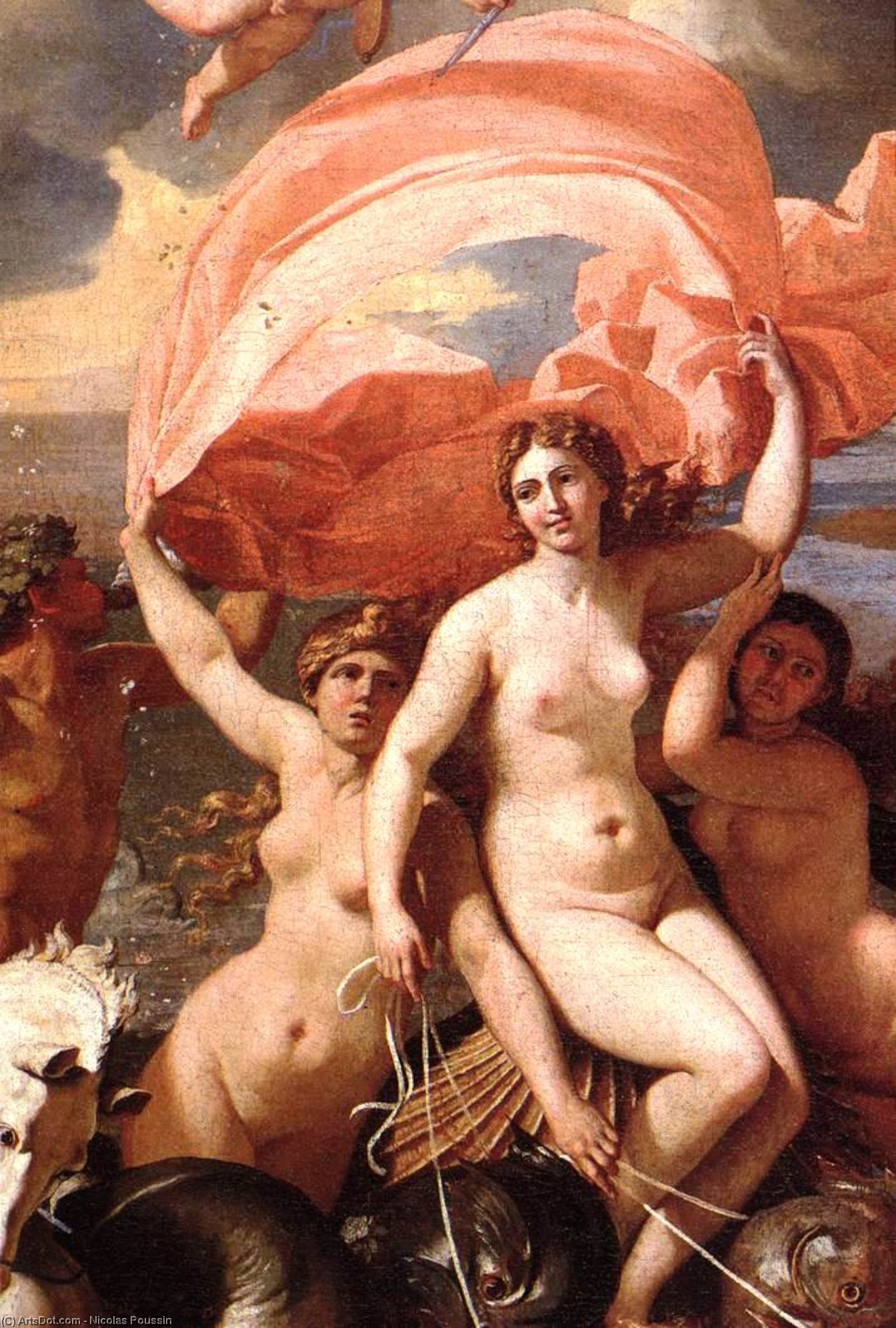 The Triumph Of Neptune [detail 1] — Nicolas Poussin