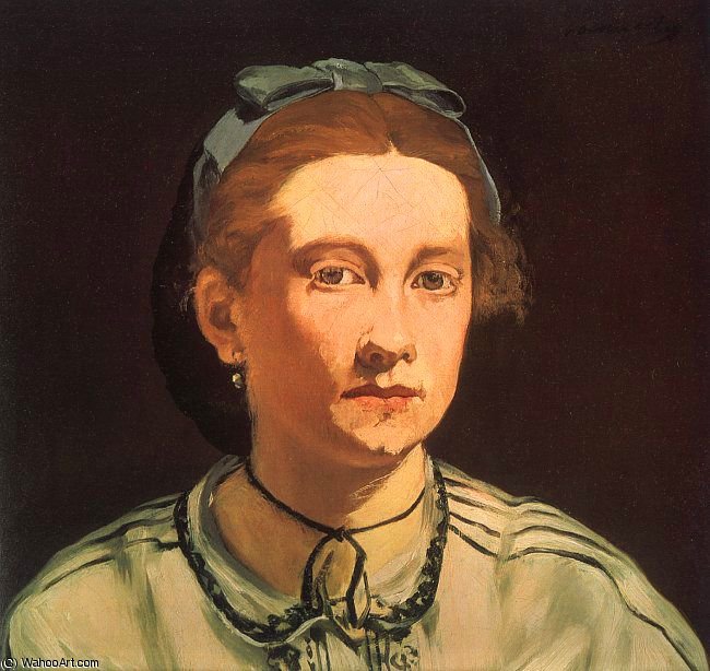 Portrait Of Victorine Meurent, Museum Of Fine Ar — Édouard Manet