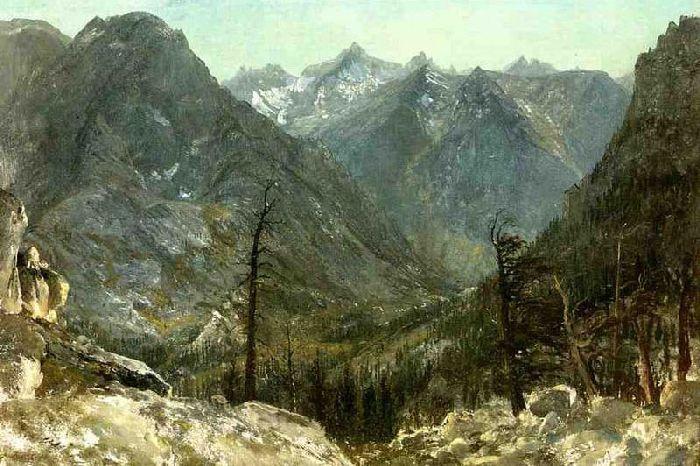 The Sierra Nevadas — Albert Bierstadt