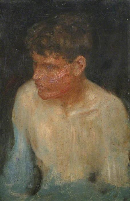 Portrait Of A Boy — Henry Scott Tuke