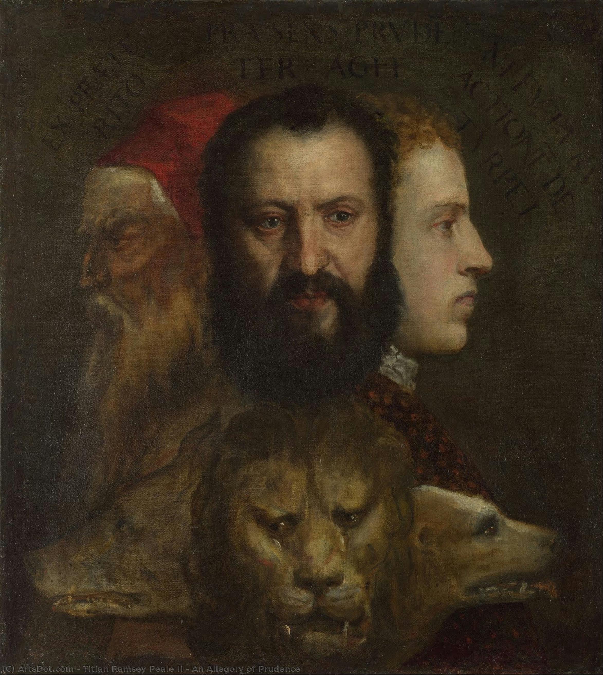 An Allegory Of Prudence — Titian Ramsay Peale Ii