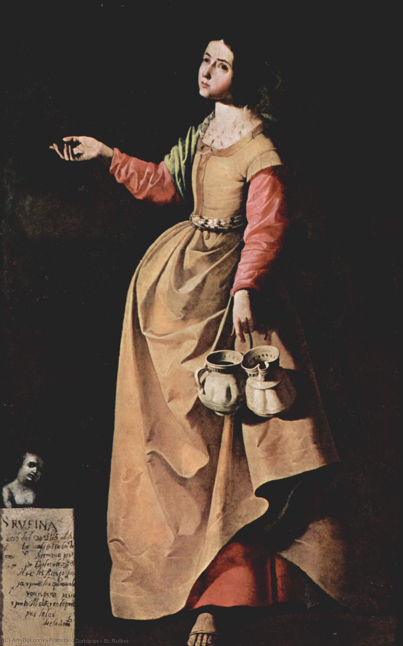 St. Rufina — Francisco De Zurbarán