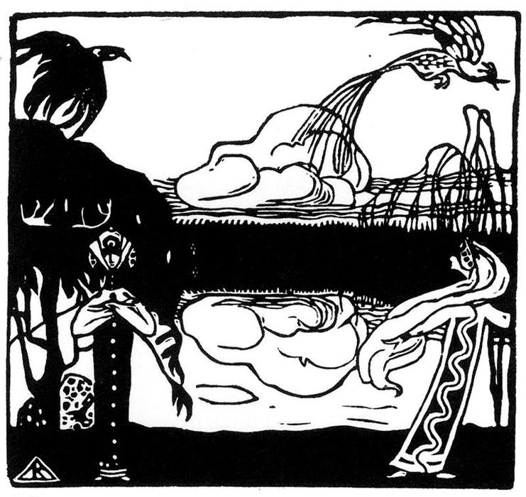 Dos Pájaros — Wassily Wassilyevich Kandinsky