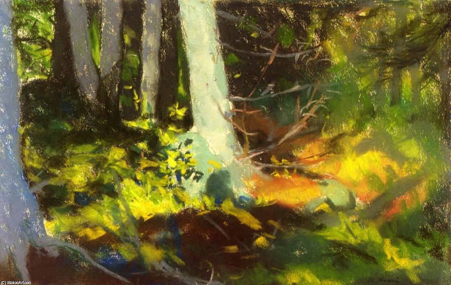 Under The Trees - Monhegan — Robert Henri