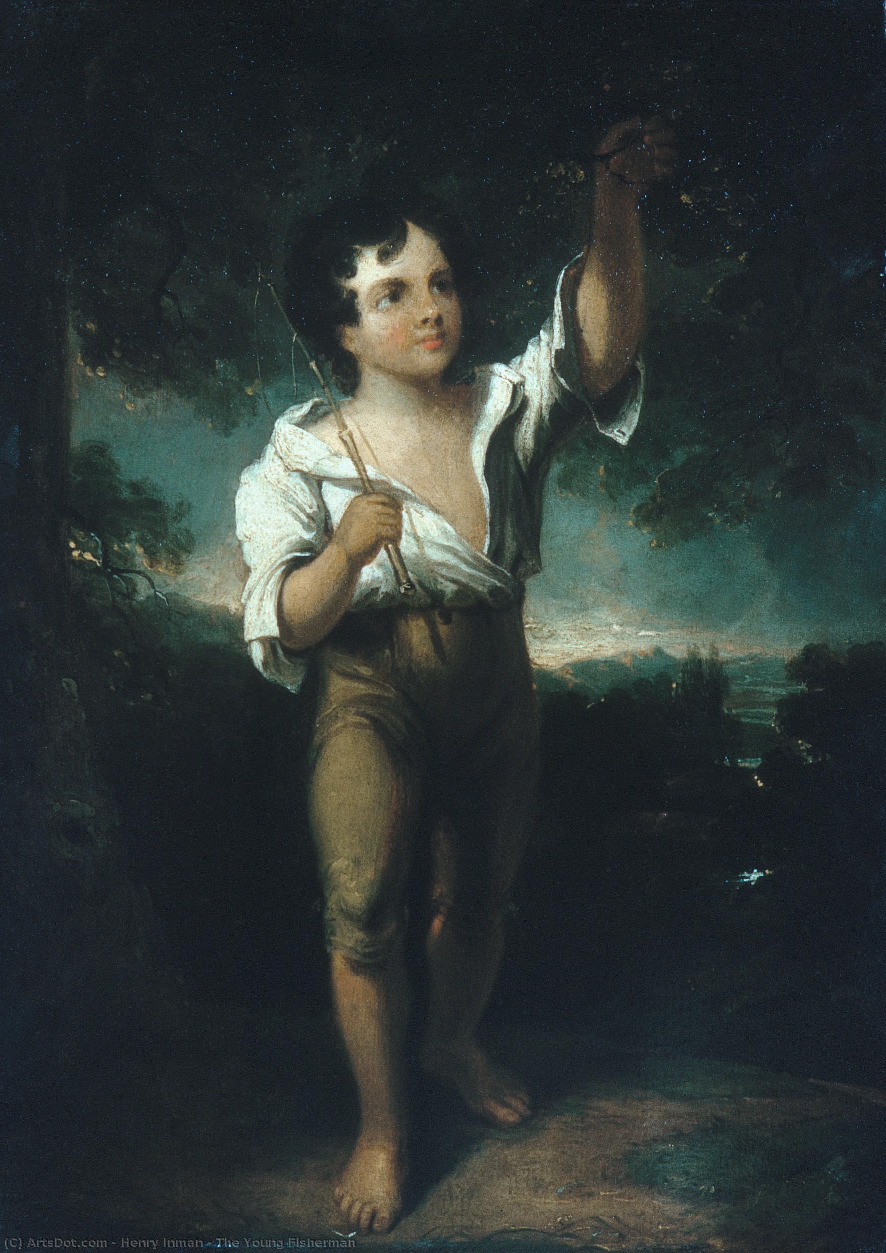 The Young Fisherman — Henry Inman