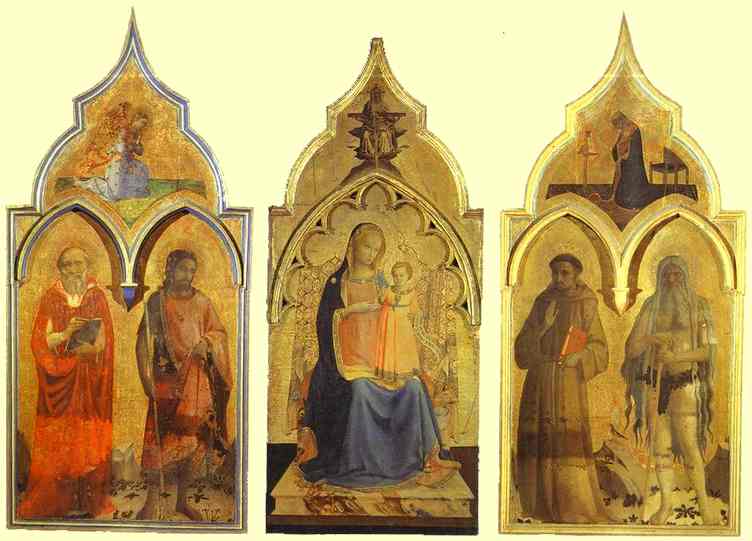 Certosa Del Galluzzo Triptych — Fra Angelico