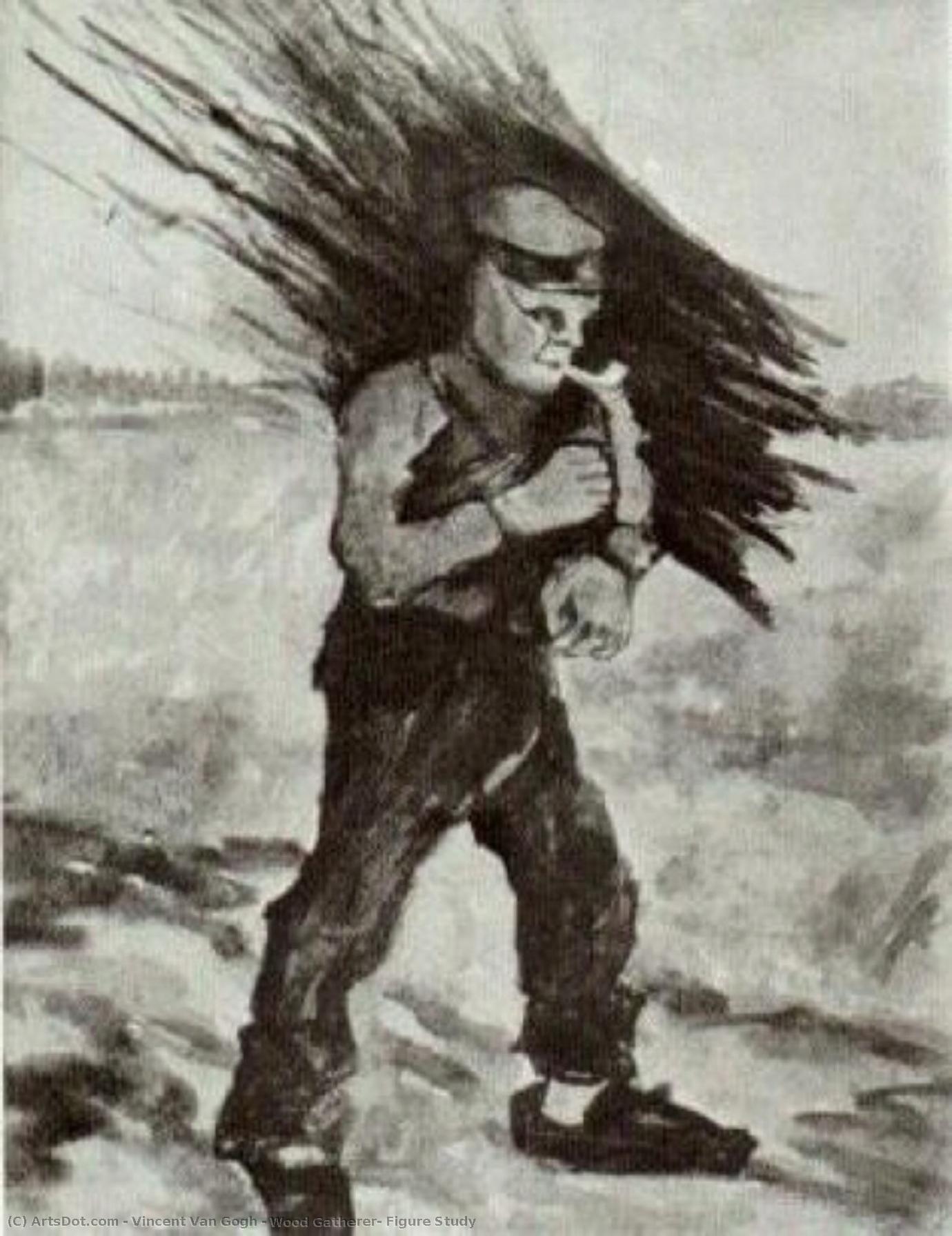 Wood Gatherer, Figure Study — Vincent Willem Van Gogh