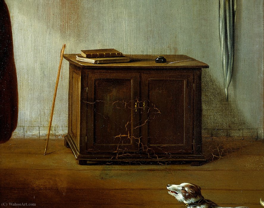 Interior Of A Netherlandisch House With A Dental Operator — Hendrick Van Der Burch