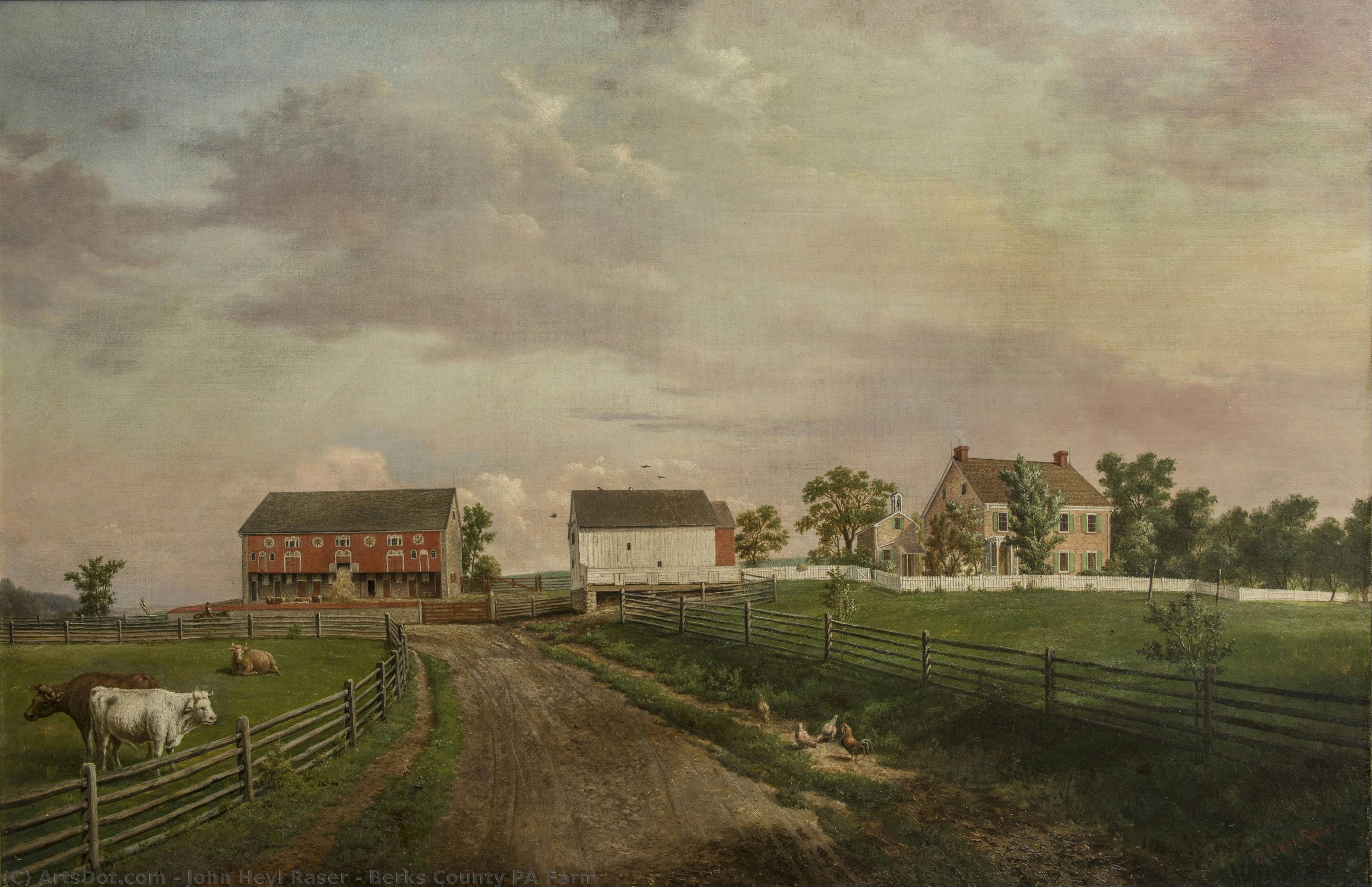 Berks County Pa Farm — John Heyl Raser