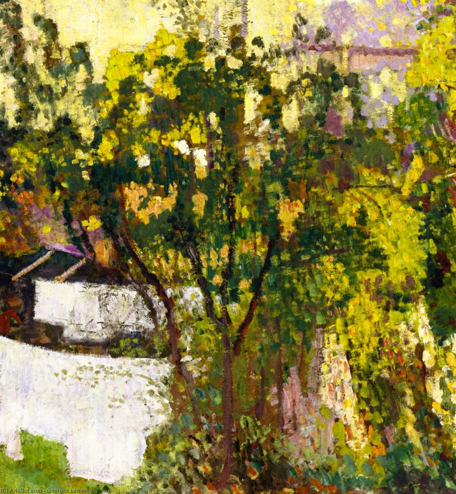 The Large Tree — Georges Lemmen