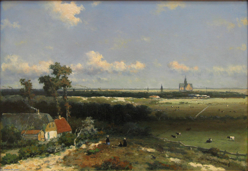 View Of Haarlem — Johan Hendrik Weissenbruch