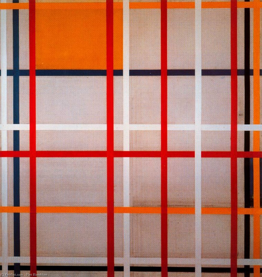 New York City — Piet Mondrian