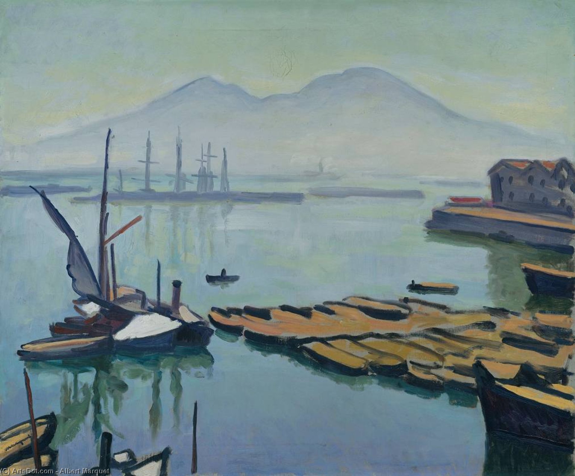 Bay Of Naples — Albert Marquet