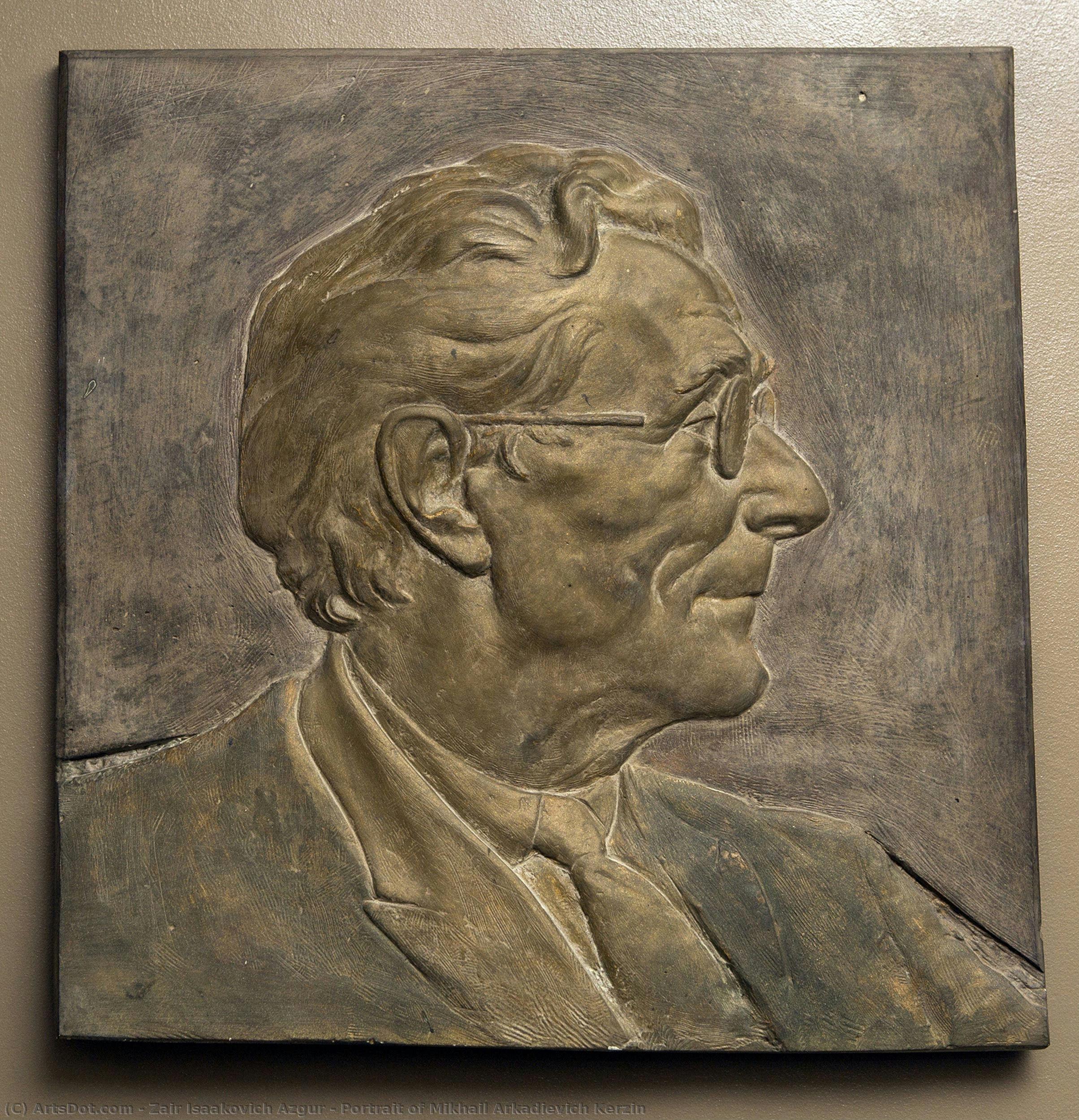Portrait Of Mikhail Arkadievich Kerzin — Zair Isaakovich Azgur