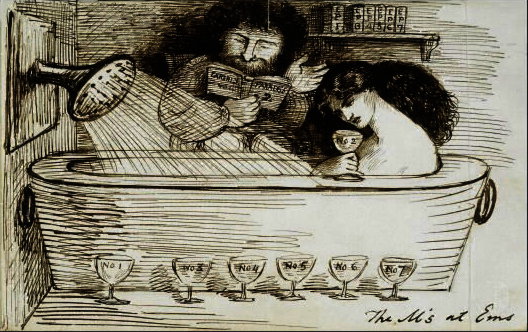 The M S At Ems — Dante Gabriel Rossetti