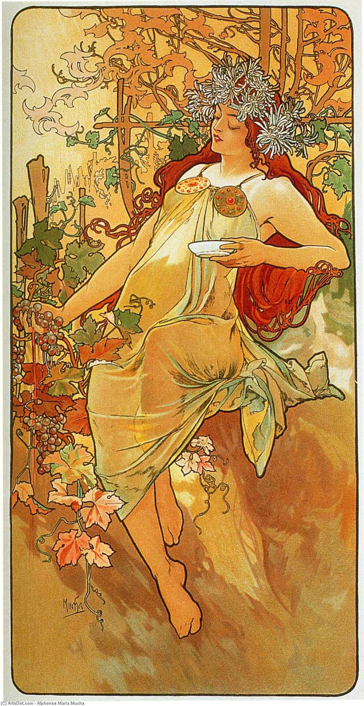 Autumn 1896 — Alphonse Mucha