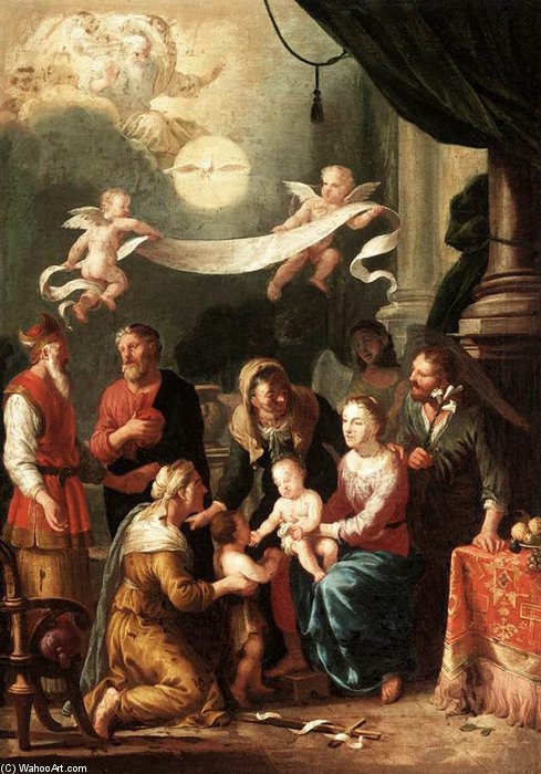 The Holy Kinship — Johann Heiss