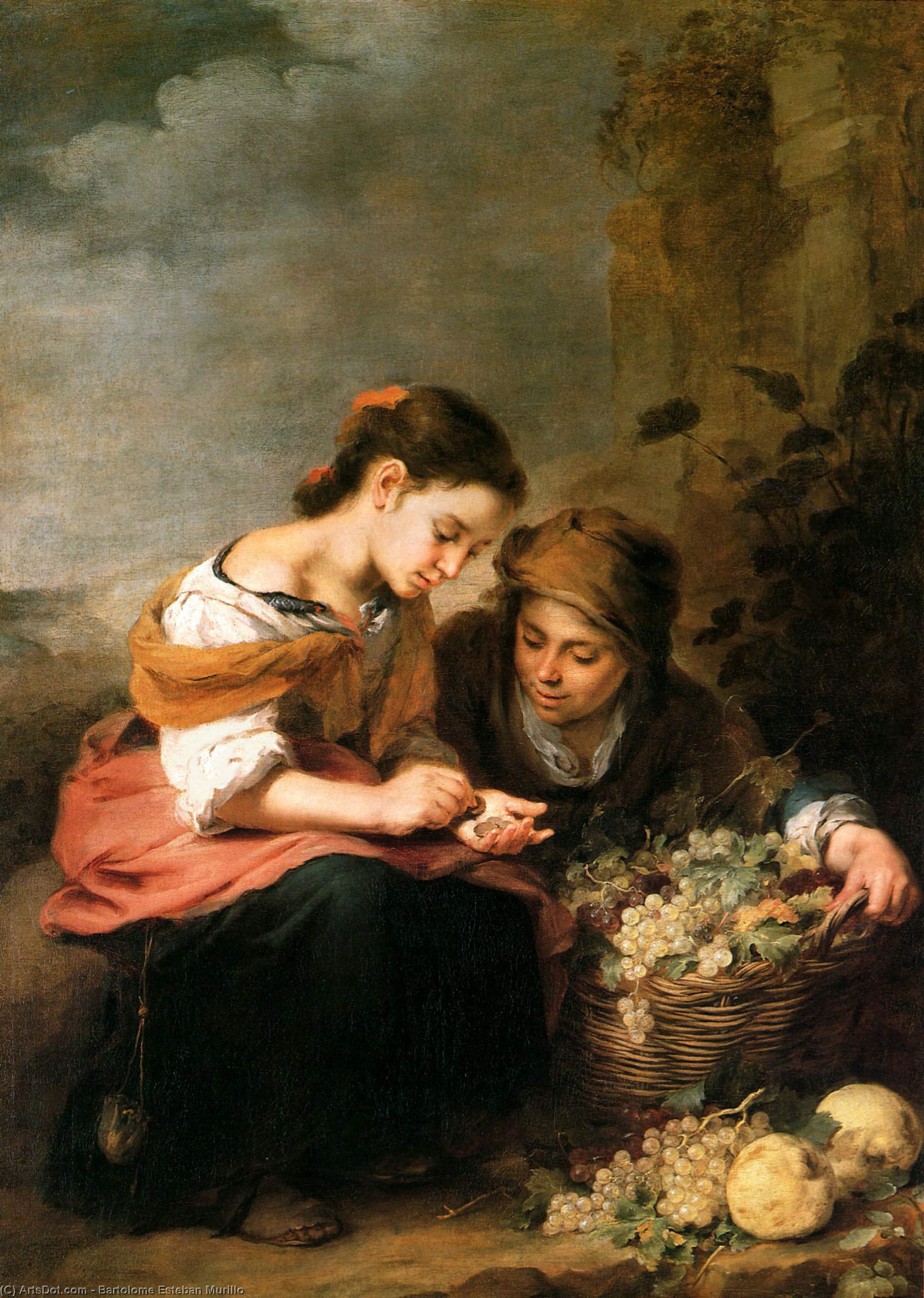 The Little Fruit-seller — Bartolomé Esteban Murillo