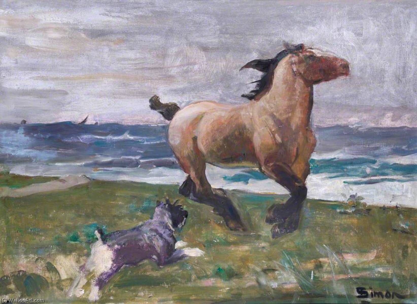 Cheval Effrayé — Lucien Simon