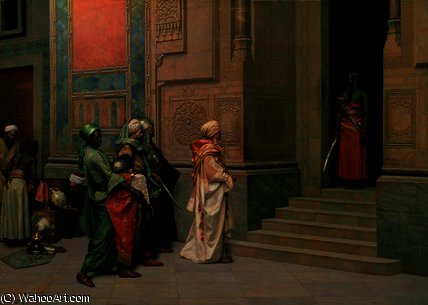 Outside The Palace — Ludwig Deutsch