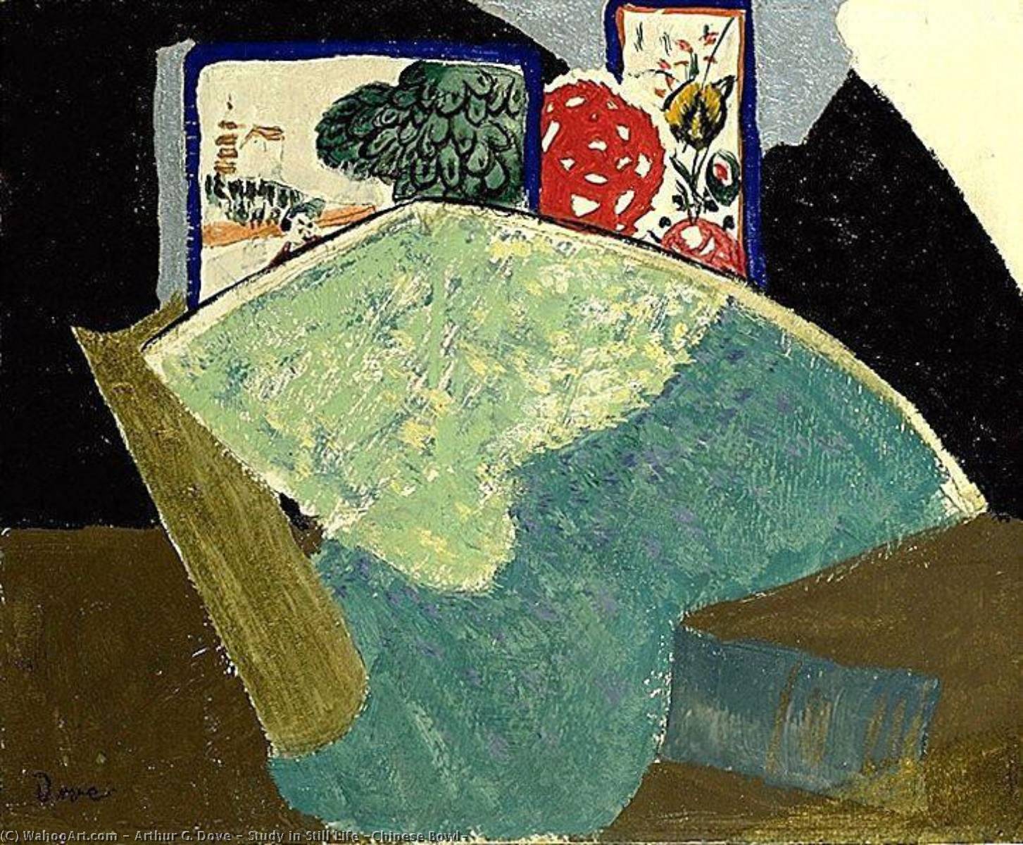 Study In Still Life (chinese Bowl) — Arthur Garfield Dove