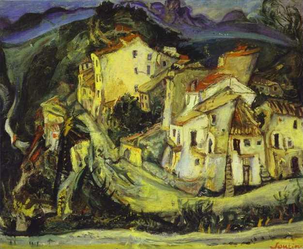 Houses Of Cagnes — Chaim Soutine