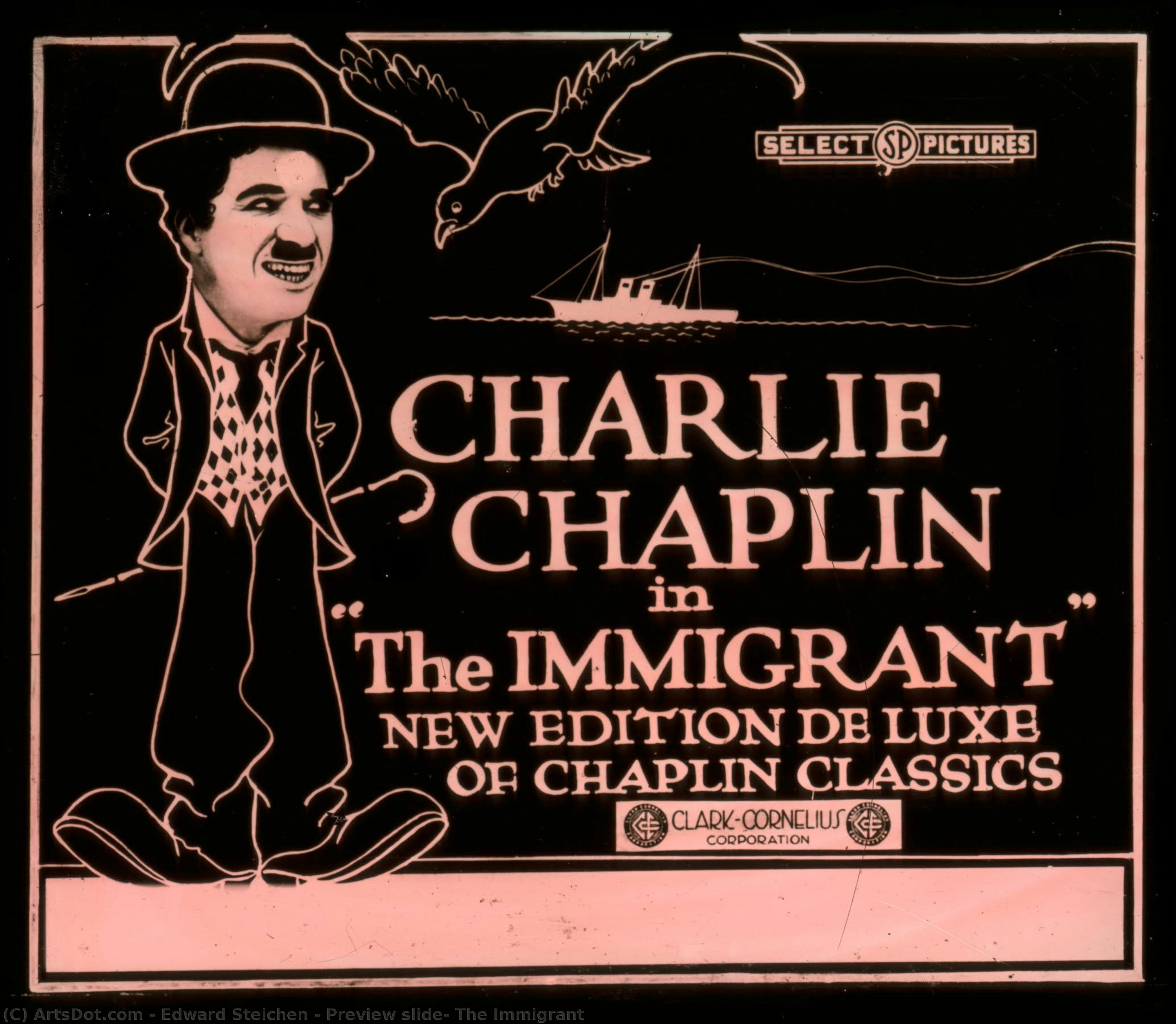 Preview Slide, The Immigrant — Edward Steichen