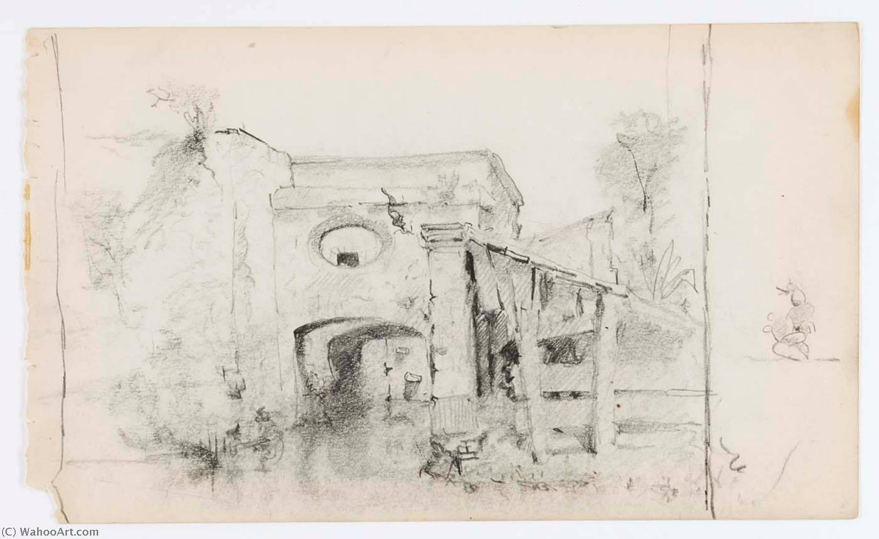 Untitled (archway) — Howard Russell Butler