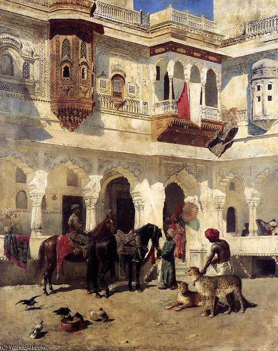 Rajah Starting On A Hat — Edwin Lord Weeks
