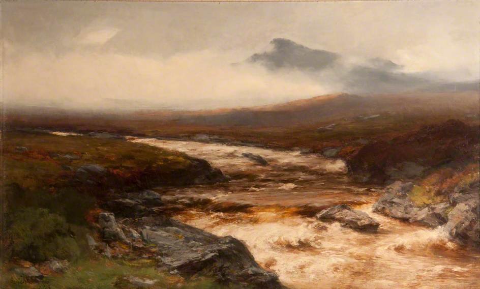 River In Spate — David Farquharson