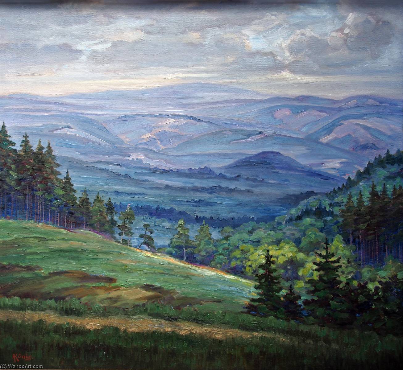 Deutsch Blaue Berge (harz) — Albert Koenig