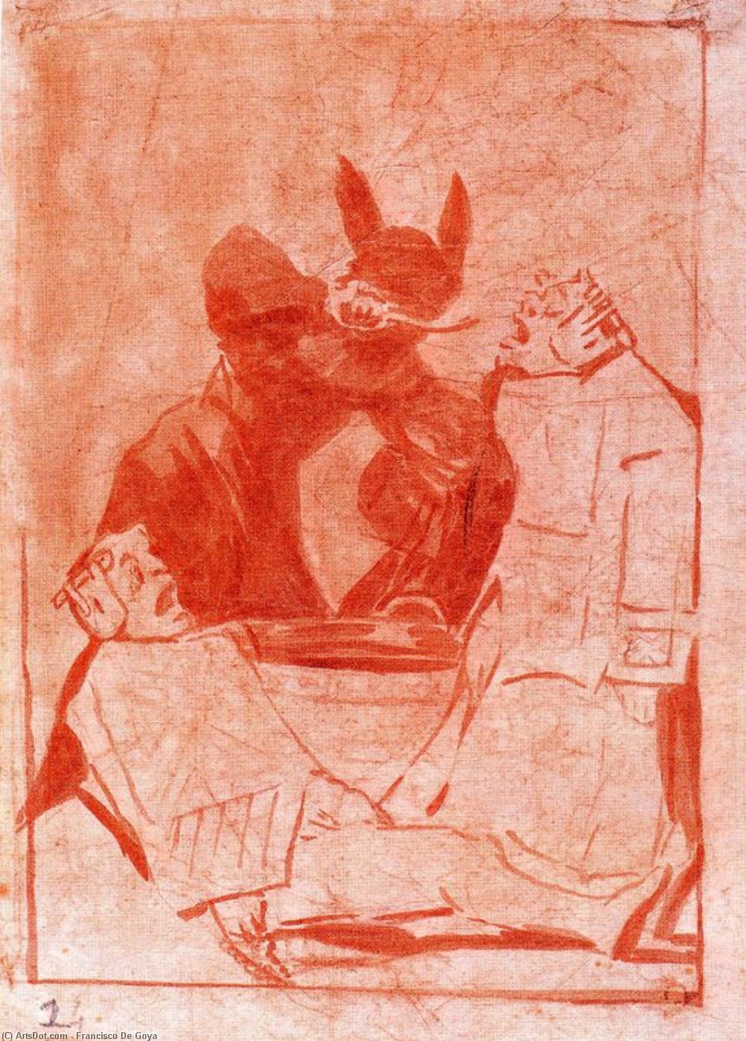 Los Chinchillas — Francisco José De Goya Y Lucientes
