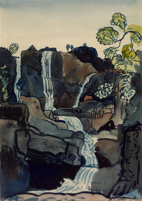 Waterfall — James Dickson Innes