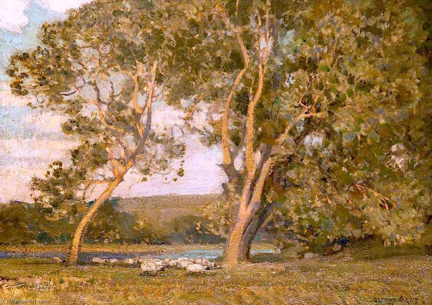 In The Water Meadows — Alfred East