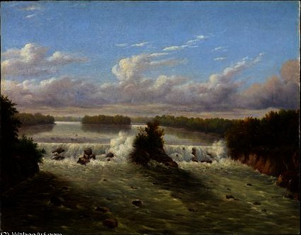 The Falls Of St. Anthony — Seth Eastman