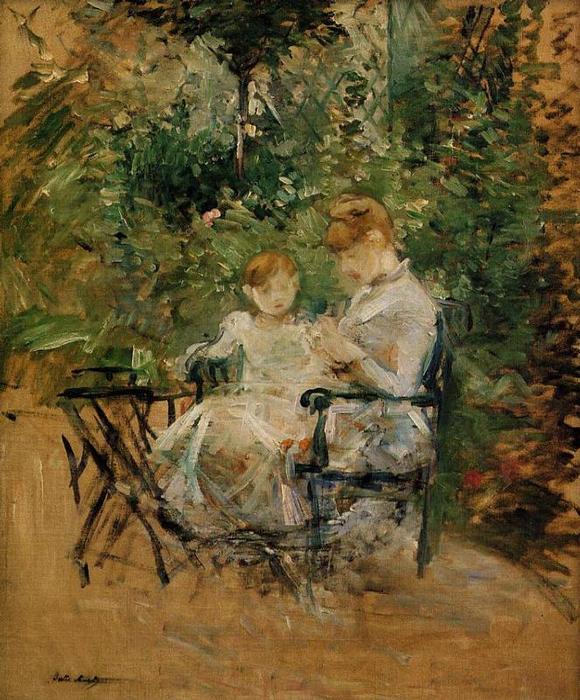 In The Garden — Berthe Morisot