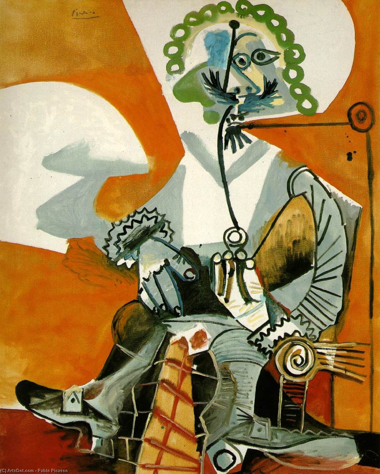 The Man With A Pipe — Pablo Picasso
