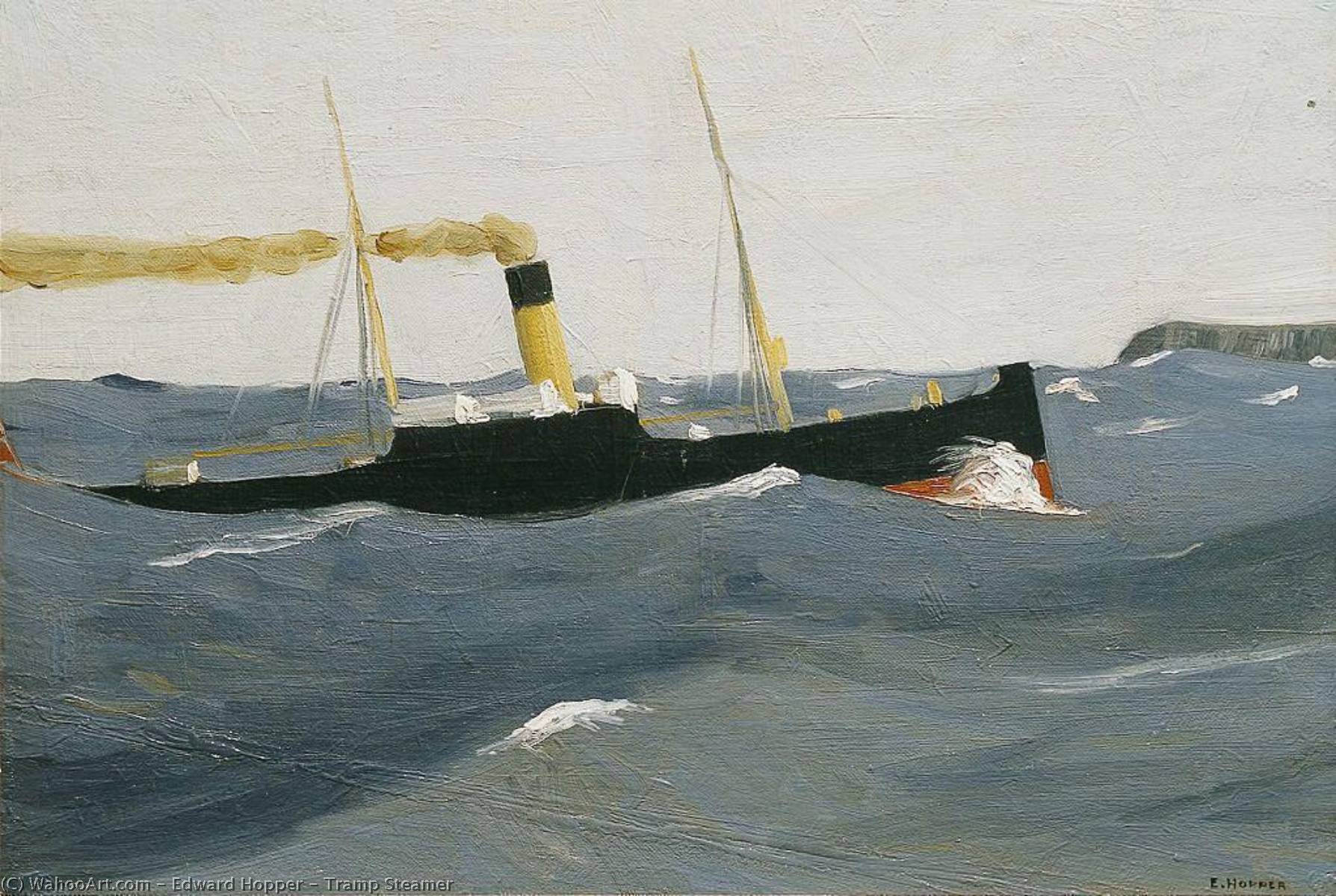 Tramp Steamer — Edward Hopper