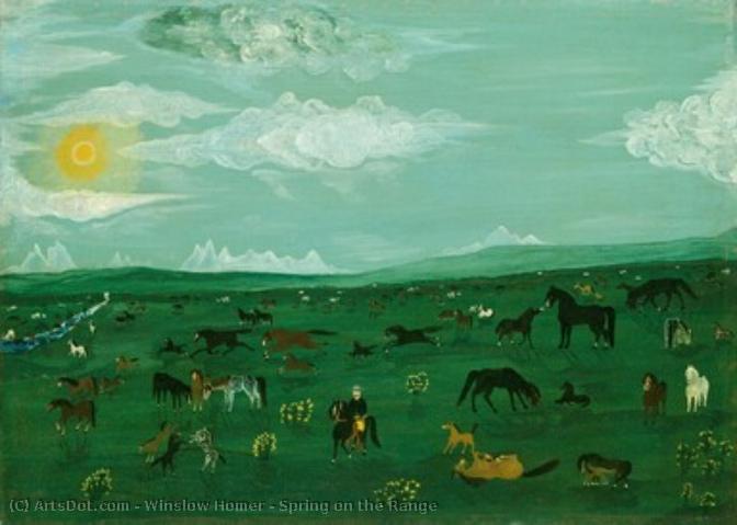 Spring On The Range — Winslow Homer