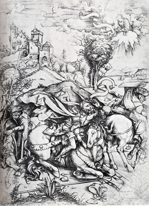 The Conversion Of St. Paul — Albrecht Dürer