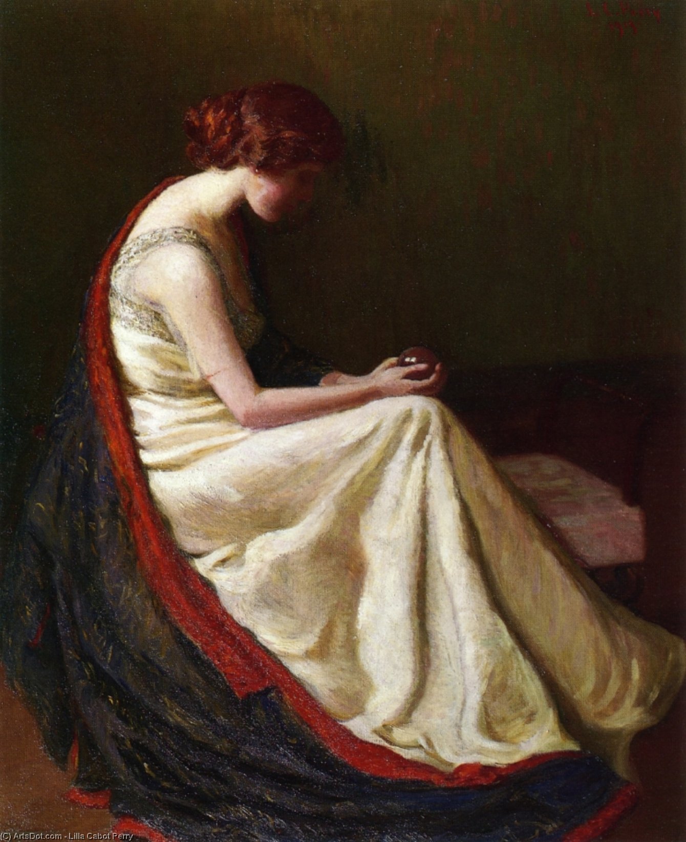 The Chrystal Gazer — Lilla Cabot Perry