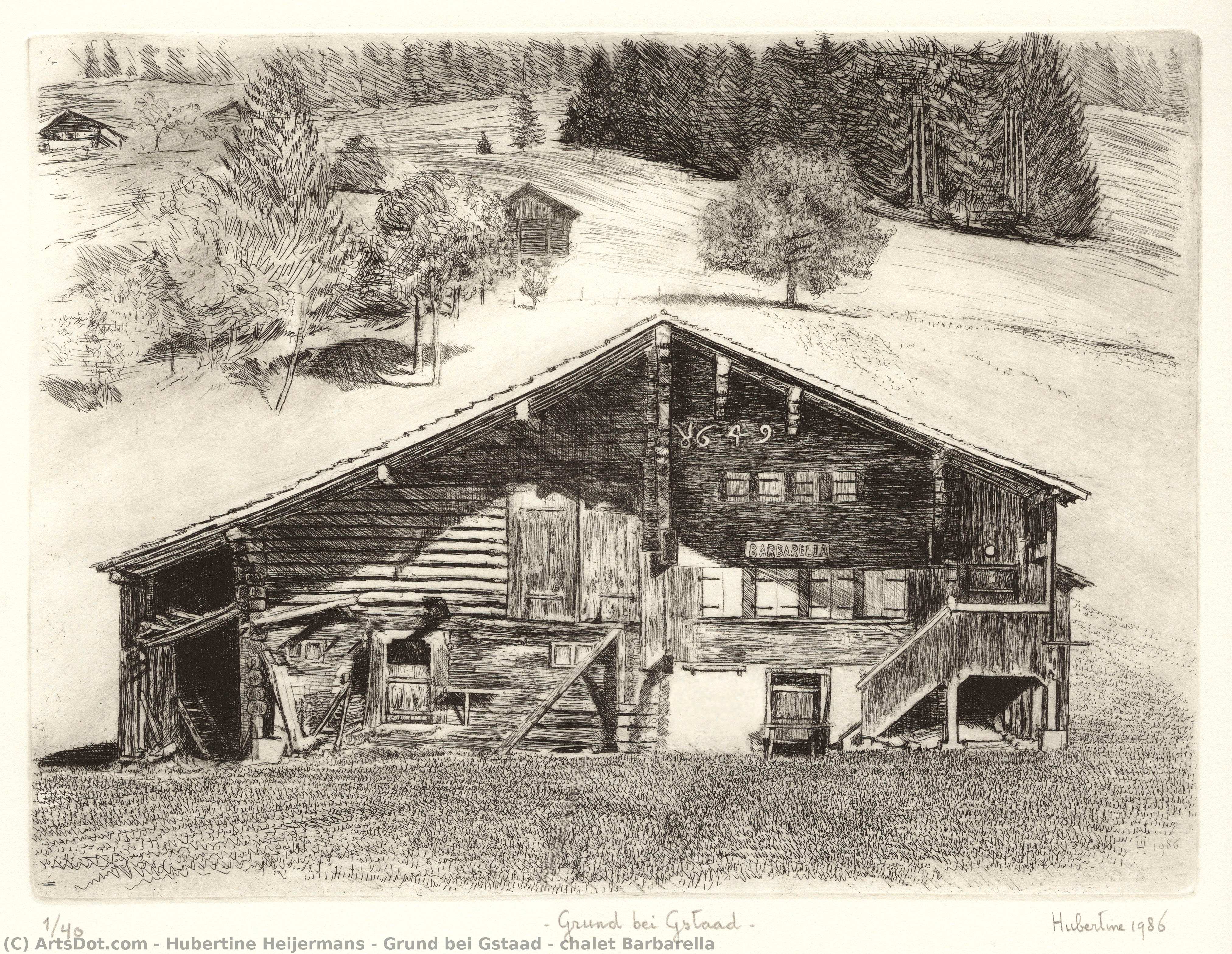 Grund Bei Gstaad - Chalet Barbarella — Hubertine Heijermans