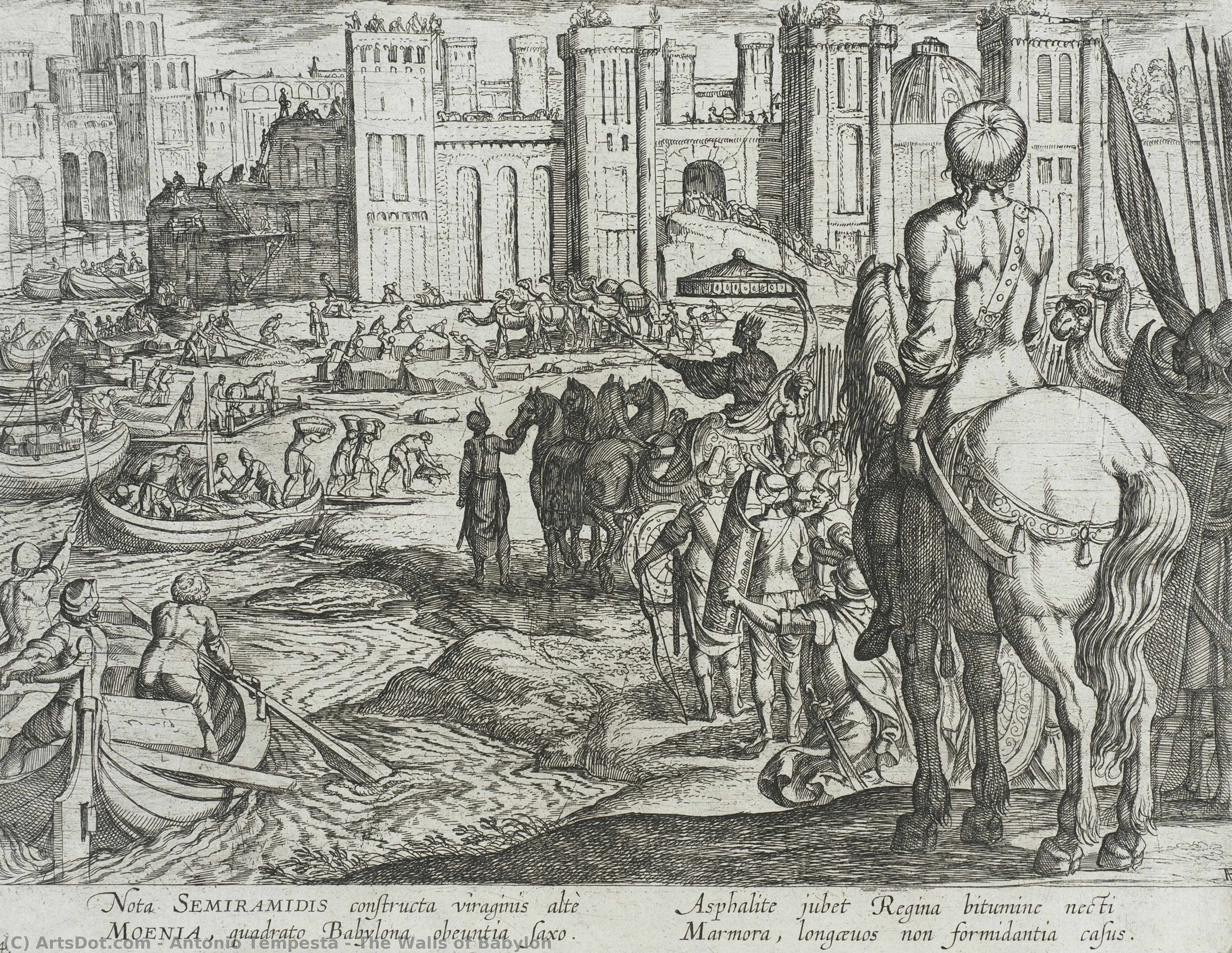The Walls Of Babylon — Antonio Tempesta