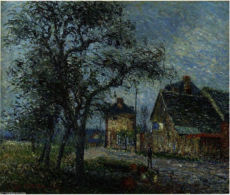 Louvier Road In Winter — Gustave Loiseau