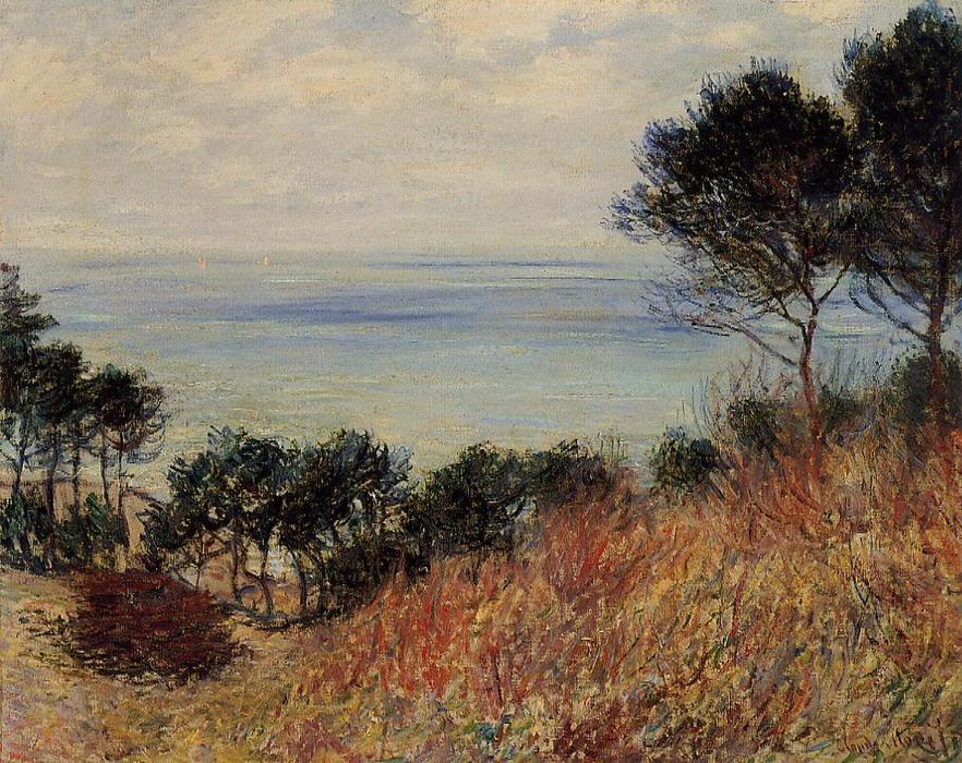 The Coast Of Varengeville — Claude Monet