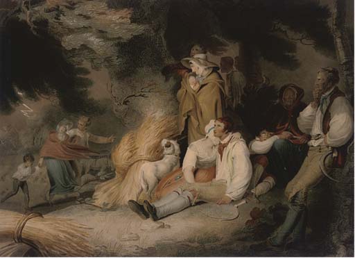A Storm In Harvest, By R. M. Meadows — Richard Westall