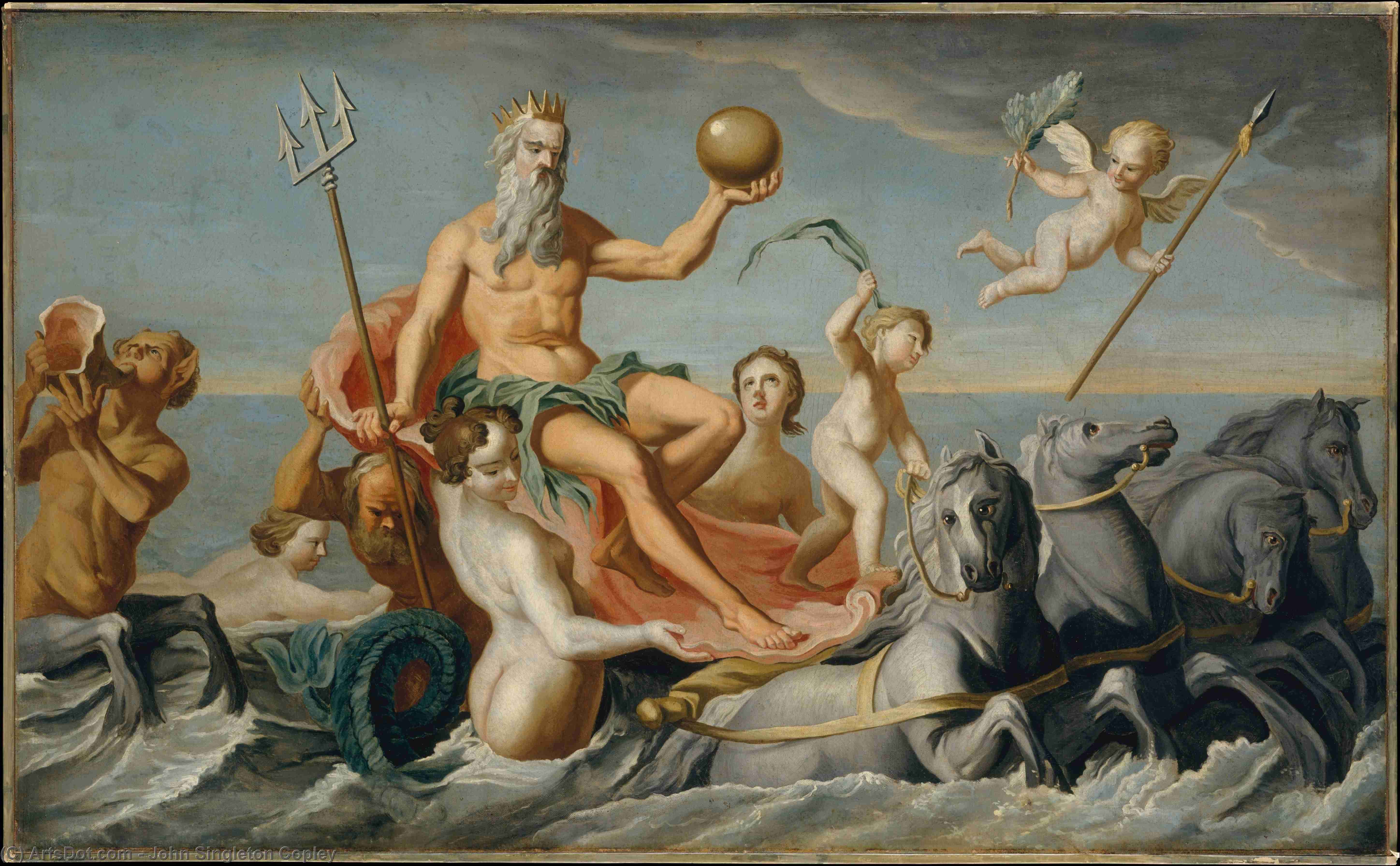 The Return Of Neptune — John Singleton Copley